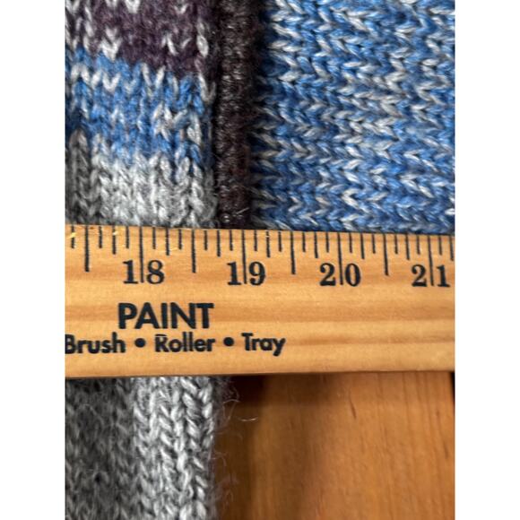 Vintage Le Roy M Geometric Knit Sweater 80s 90s Aztec Southwestern - Picture 6 of 7